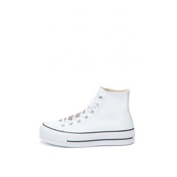 Tenisi flatform inalti - unisex de piele Chuck Taylor All Star