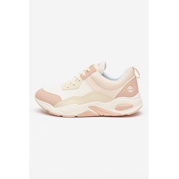 Pantofi sport cu garnituri de piele