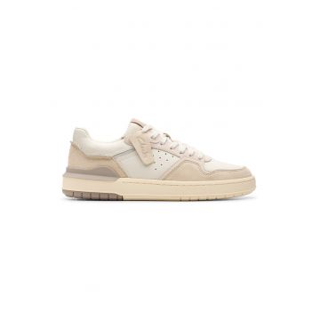 Pantofi sport cu insertii de piele intoarsa Court Lite