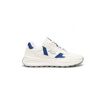 Pantofi sport cu insertii din piele intoarsa