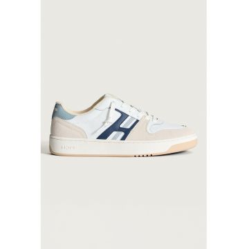 Pantofi sport cu insertii din piele intoarsa Tasquena