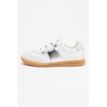 Pantofi sport cu model uni si velcro Eileen