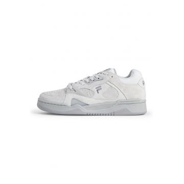 Pantofi sport de piele intoarsa cu garnituri de piele ecologica