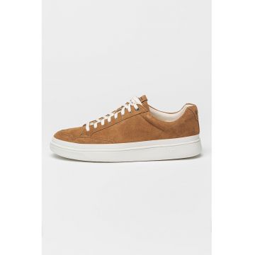 Pantofi sport de piele intoarsa cu logo South Bay