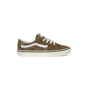 Pantofi sport de piele intoarsa cu logo