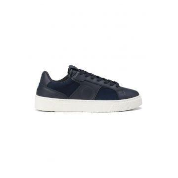 Pantofi sport de piele si piele intoarsa