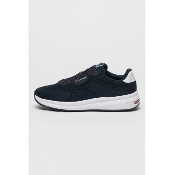 Pantofi sport din material textil cu detaliu logo