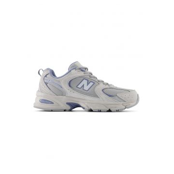 Pantofi sport din material textil cu garnituri din piele 530