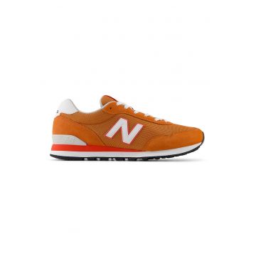 Pantofi sport din material textil si piele intoarsa