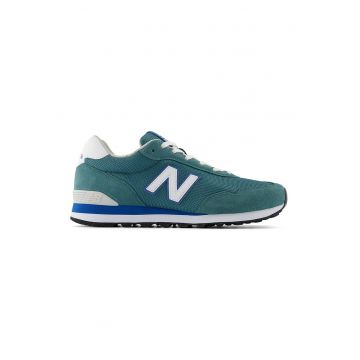 Pantofi sport din material textil si piele intoarsa