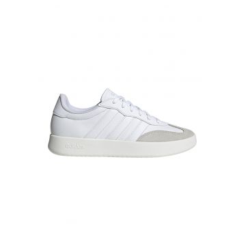 Pantofi sport din piele ecologica cu insertii din piele intoarsa Barreda