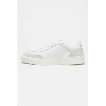 Pantofi sport din piele si piele intoarsa Lyone II