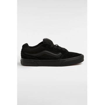 Pantofi sport low-cut cu insertii din piele intoarsa