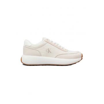Pantofi sport  pentru Femei - athleisure runner laceupmix wn - YW0YW01774-01T - Alb