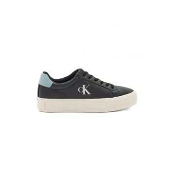 Pantofi sport  pentru Femei - bold vulc flatf low lth m - YW0YW01669-0GX - Negru