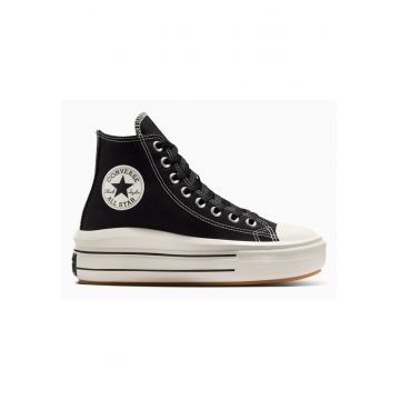 Pantofi sport  pentru Femei - chuck taylor all star move - A12585C - Negru