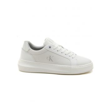 Pantofi sport  pentru Femei - chunky cupsole low mg - YW0YW01769-0LI - Alb