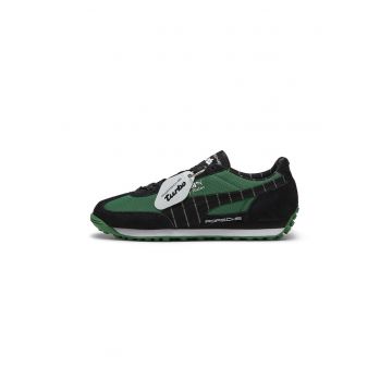 Pantofi sport unisex din piele intoarsa si material textil