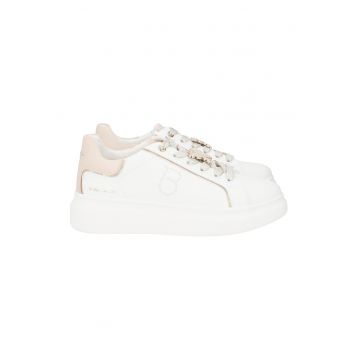 Pantofi sport wedge din piele Fenice