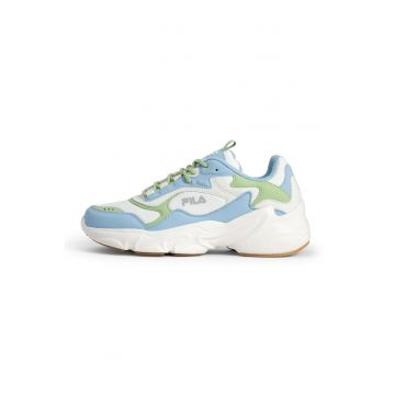 Pantofi sport cu garnituri din piele ecologica Collene