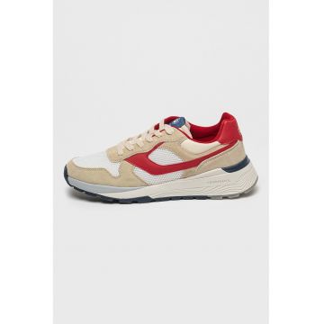 Pantofi sport cu insertii de piele intoarsa Wilfred