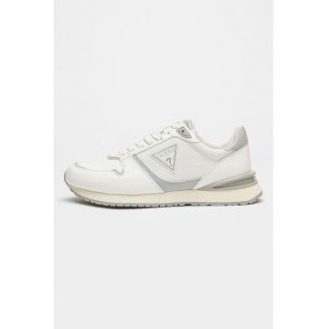 Pantofi sport cu insertiii din material textil