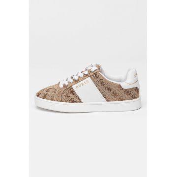 Pantofi sport cu model monograma