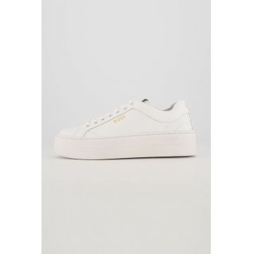 Pantofi sport de piele cu logo