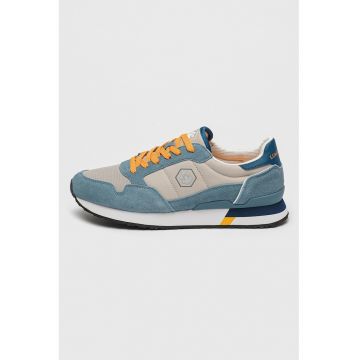 Pantofi sport de piele intoarsa cu insertii din material textil Wilson