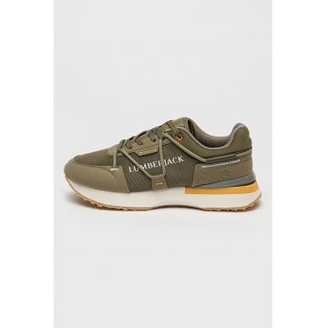 Pantofi sport de plasa cu logo