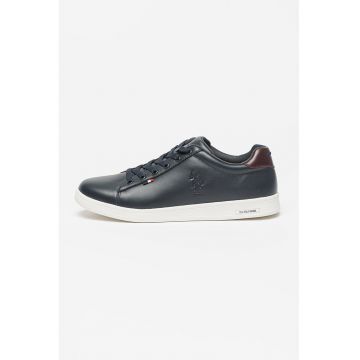 Pantofi sport din piele cu logo
