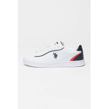 Pantofi sport din piele ecologica cu logo Tale