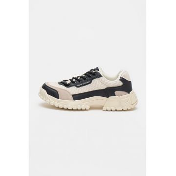 Pantofi sport low-cut cu model colorblock
