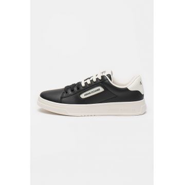 Pantofi sport low-cut de piele ecologica
