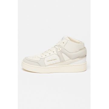 Pantofi sport mid-cut de piele