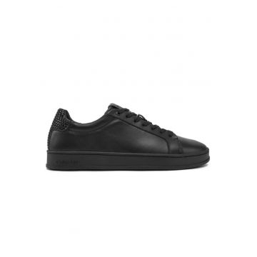 Pantofi sport  pentru Barbati - low top lace up woven - HM0HM01767-0GJ - Negru