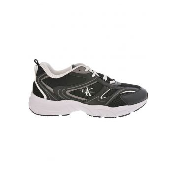 Pantofi sport  pentru Barbati - retro tennis mesh ml - YM0YM01260-0GM - Negru