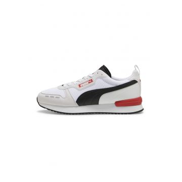 Pantofi sport unisex cu model colorblock si insertii textile R78