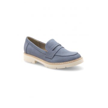 Pantofi dama -  452591 - Piele ecologica - Albastru