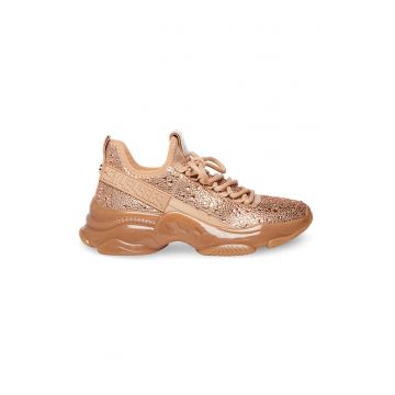 Pantofi sport cu aplicatie cu strasuri Maxima-R