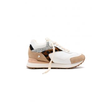 Pantofi sport cu garnituri de piele Etna