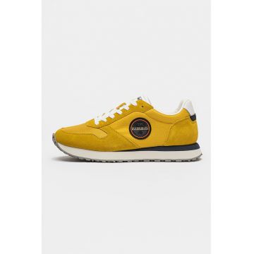 Pantofi sport cu insertii de piele intoarsa Nova
