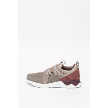 Pantofi sport cu insertii din piele intoarsa Gel-Lyte V Sanze