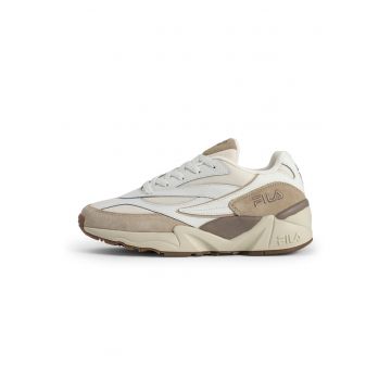 Pantofi sport de piele cu insertii de piele intoarsa si material textil V94M
