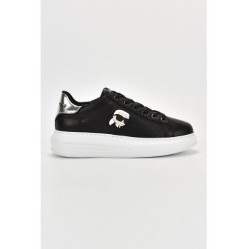 Pantofi sport de piele cu logo
