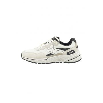 Pantofi sport de piele intoarsa cu insertii de plasa Jaybro