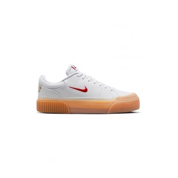 Pantofi sport din piele cu garnituri din material textil Court Legacy