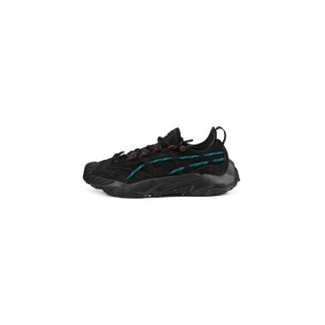 Pantofi sport low cut din piele intoarsa Plexus