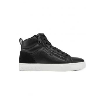 Pantofi sport  pentru Barbati - classic cupsole zip mid in - YM0YM01156-0GM - Negru