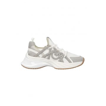 Pantofi sport slip-on cu piele intoarsa